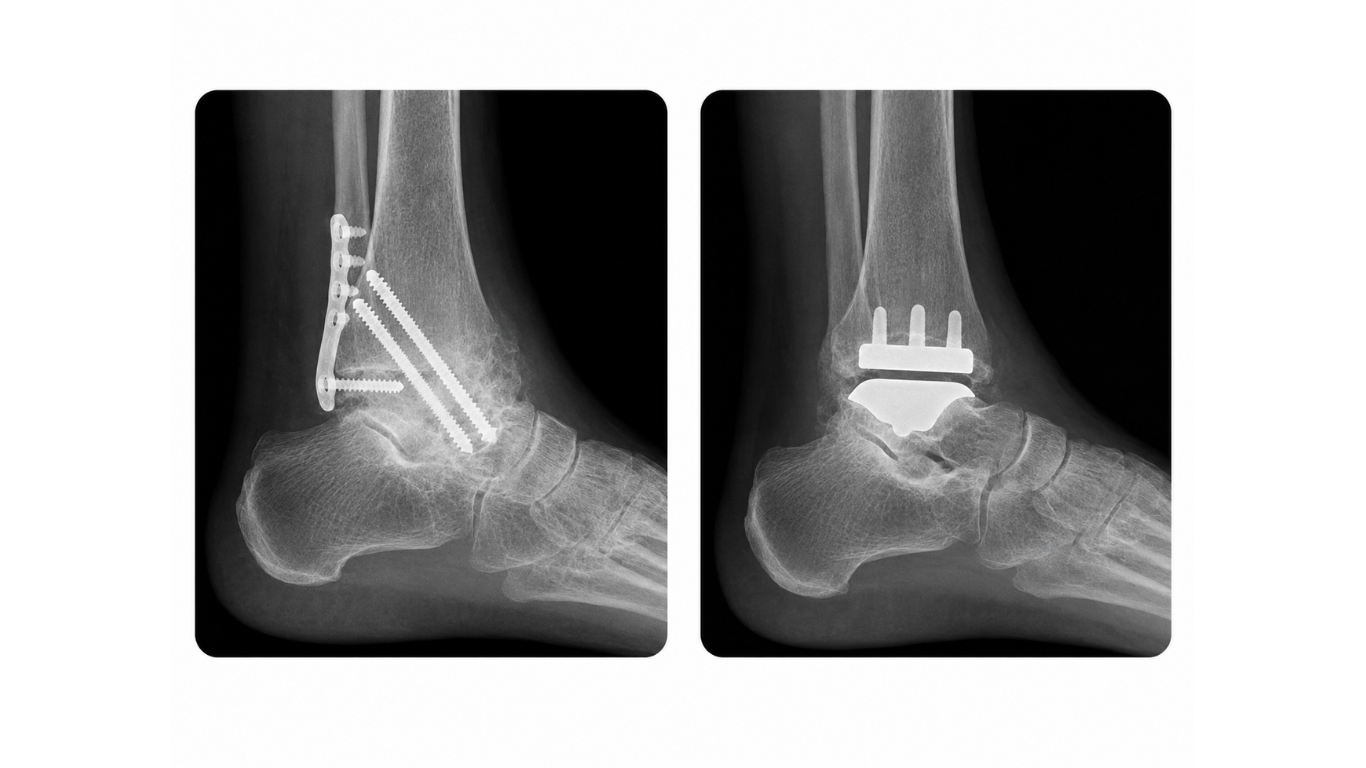 Ankle Replacement vs. Fusion: Ten Years Later, the Race Is Still Close