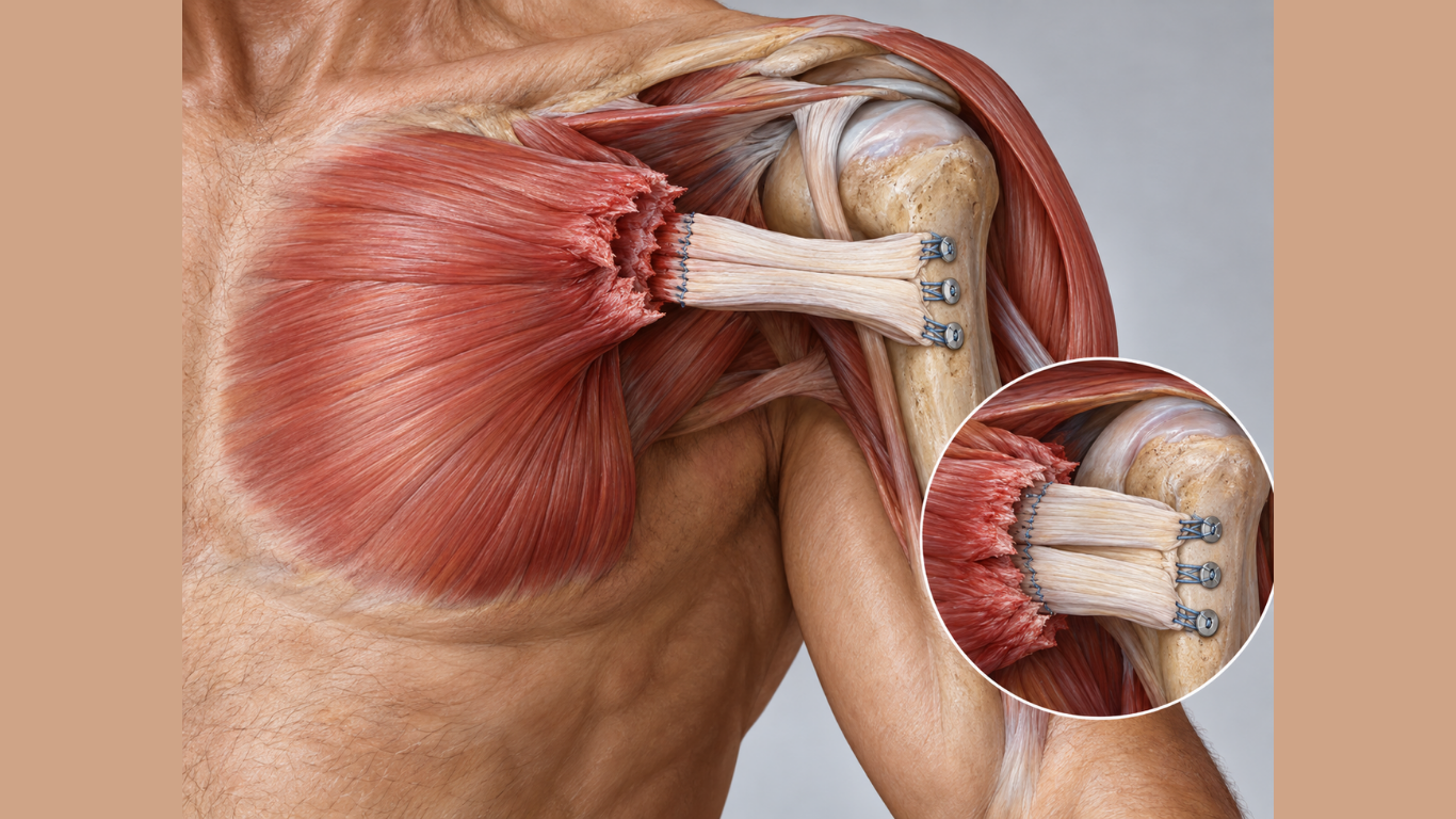 The Pec Comeback: An Achilles Allograft for Tears That Won’t Reach