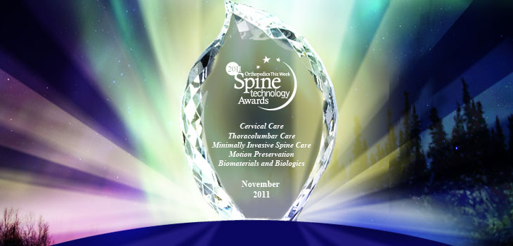 Top Ten Best New Spine Technologies for 2011
