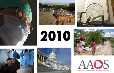 Top Five Orthopedic Events in 2010