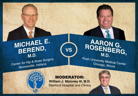 Berend, Rosenberg Debate MIS Total Knee Arthroplasty