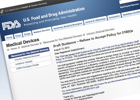 FDA Proposes Faster 510(k) Clearance Process