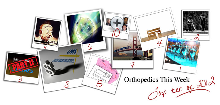 News That Defined Orthopedics in 2012