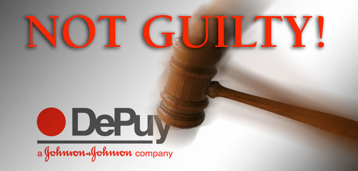 Not Guilty! Chicago Jury Sides With DePuy
