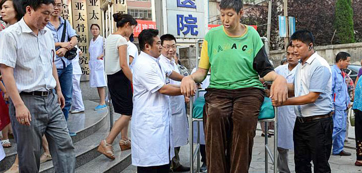 Hip Replacement for 8’4” Chinese Actor