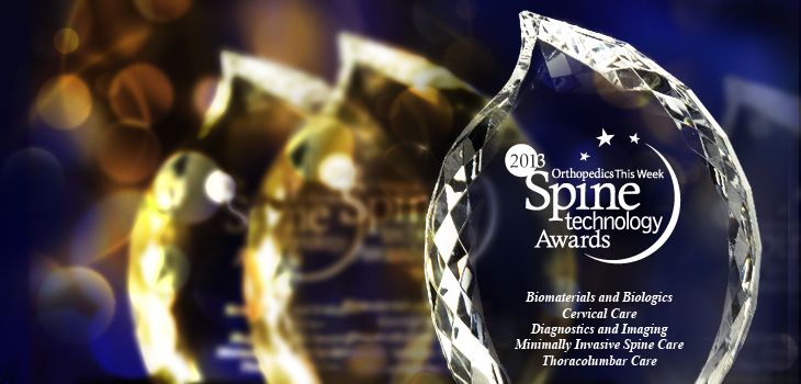 The Ten Best New Spine Technologies for 2013