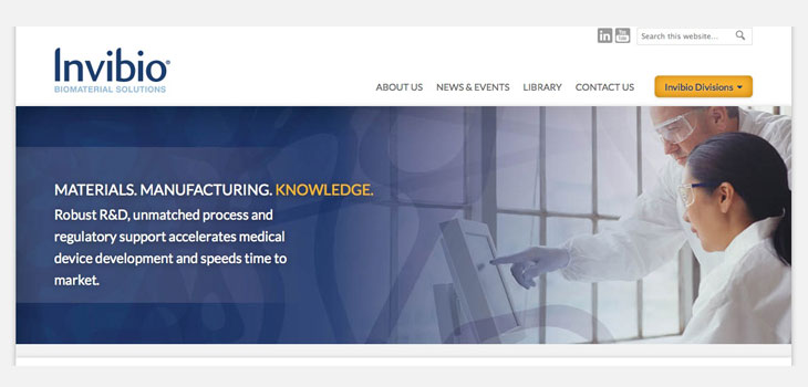 Invibio Launches New Corporate Identity