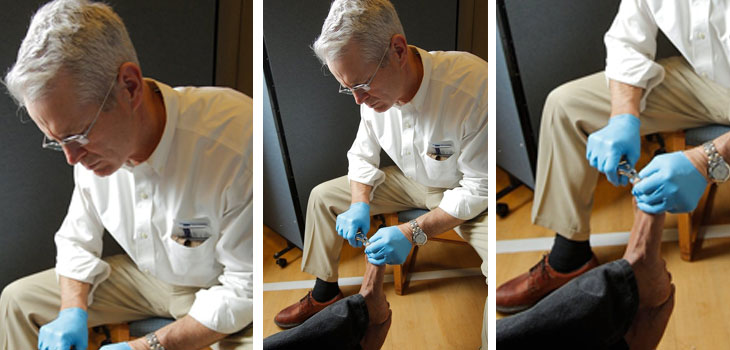 Christiana Care Donates for Foot Health