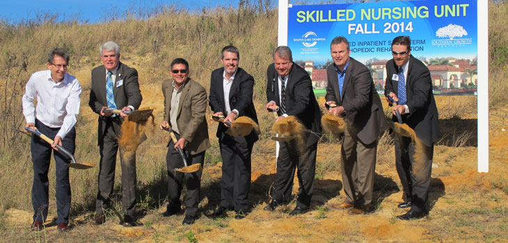 Orthopedic Rehabilitation Facility: Groundbreaking