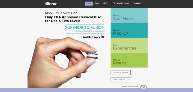 LDR Expands Website