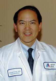 Edward C. Yang, M.D. New Chief at Mount Sinai Queens