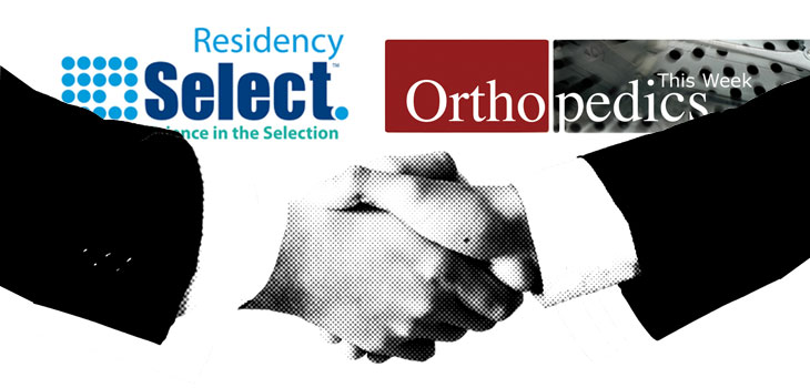 RRY Publications, Publisher of Orthopedics This Week, Forms Strategic Relationship with Residency Select