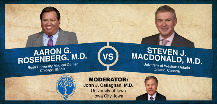 Rosenberg, McDonald Debate Tourniquet-less TKA