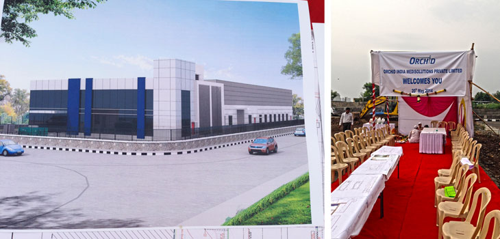 Orchid Breaks Ground in India