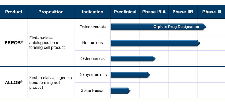 1st Allogeneic Osteoblast Cell Therapy for Delayed Union Fractures