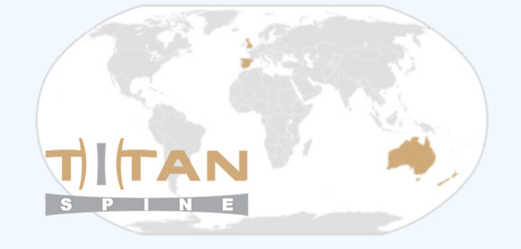 Titan Spine on the Move in Australia, New Zealand, UK, Spain