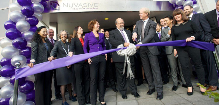NuVasive Opens Center of Excellence in Amsterdam