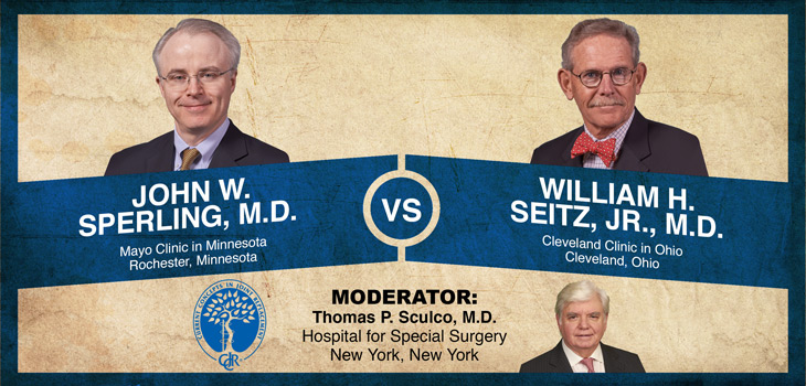 Cement That Shoulder? John W. Sperling and William H Seitz, Jr. Debate