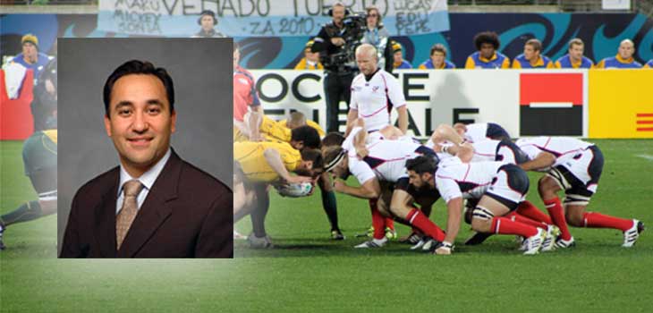 Sam Akhavan, M.D. to Accompany U.S. Rugby Team to World Cup (England)
