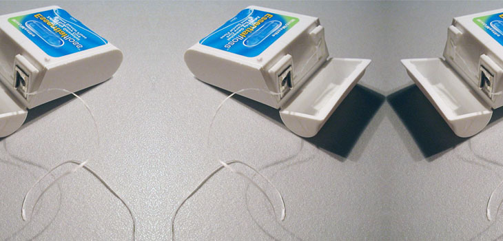 Dental Floss Infects Knee Replacement