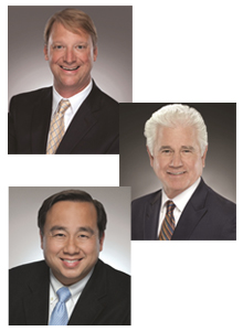 David Stokes, M.D., Thomas Cadier, M.D., and Tuan Bui, M.D. Join OrthoAtlanta