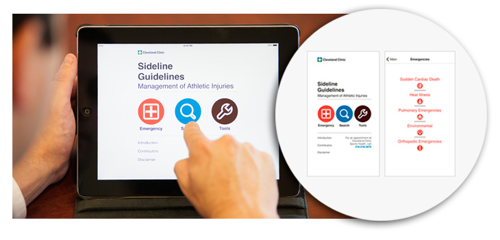 New App Lets Docs Address Injuries From the Sidelines