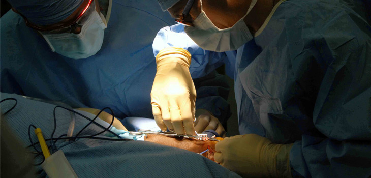Patient Attends Surgical Run-Through on Cadaver