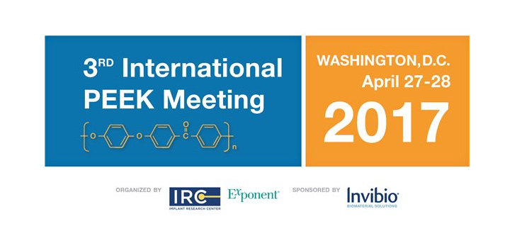 3rd International PEEK Meeting Announced