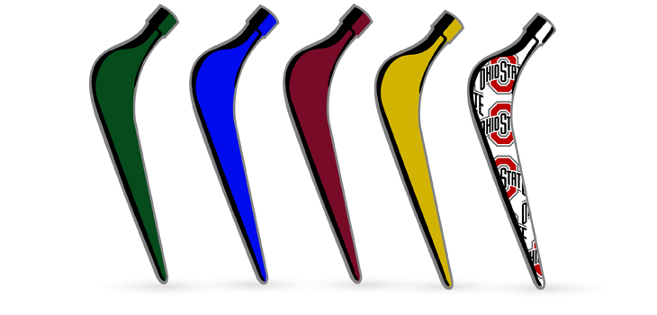 You Want that Hip in Jungle Green or Sapphire Blue?