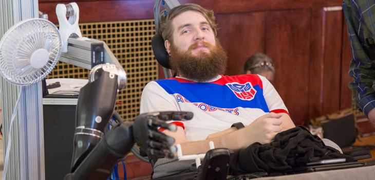 Brain-Computer Interface Helps Paralyzed Man Feel