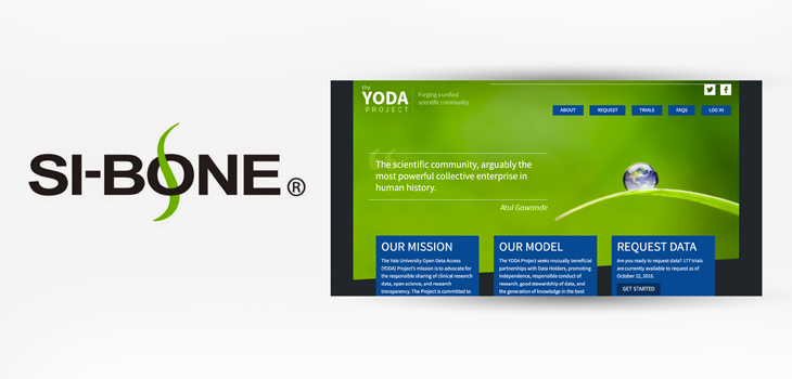 SI-BONE Submits Data to Yale Open Data Program
