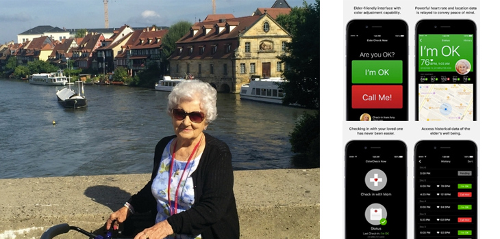 ElderCheck Now Helps 98-Year-Old Tour Europe