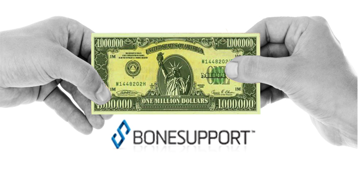 BONESUPPORT Raises $37 Million