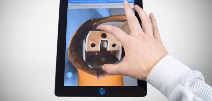Pacira, Touch Surgery Launch VR Simulation, Gaming Experience