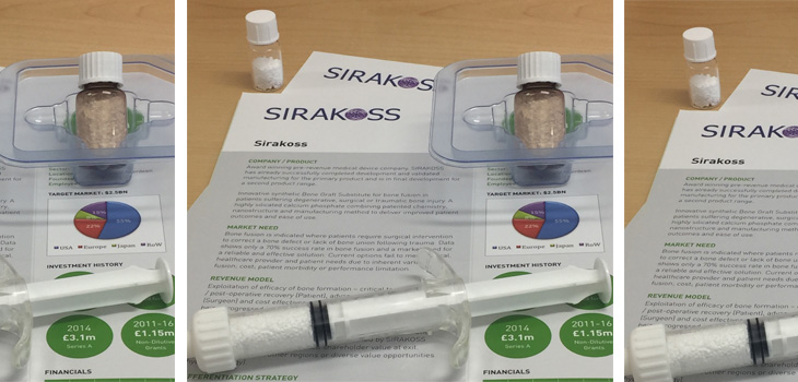 SIRAKOSS: Two New Bone Graft Patents