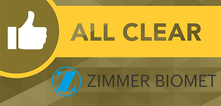 FDA Close Out Chinese Zimmer Biomet Warning Letter