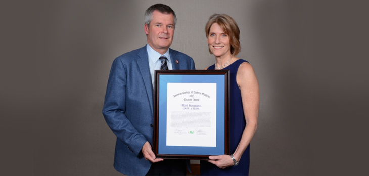 Mark Hargreaves Receives 2017 ACSM Citation Award
