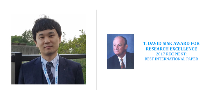 Lateral Ankle Sprain Study Wins Best International Award