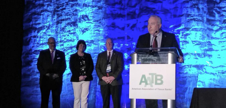 Thomas Cycyota of AlloSource Receives AATB Award