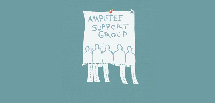 Amputee Organizes Peer Group Visits to Speed Recovery