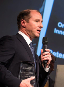 Peter Millett, M.D. Receives Achievement in Research Award