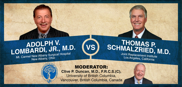Lombardi v. Schmalzried: Ceramic-XLPE in Patients <60: The New Standard