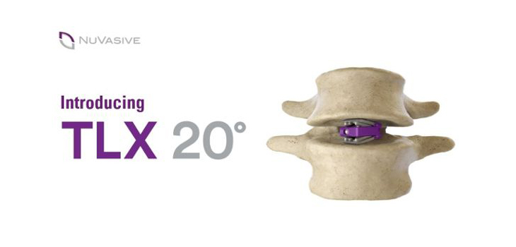 NuVasive Launches TLX 20 Degree Spinal Implant