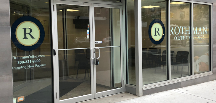 Rothman Orthopaedic Institute: First Office in NYC!