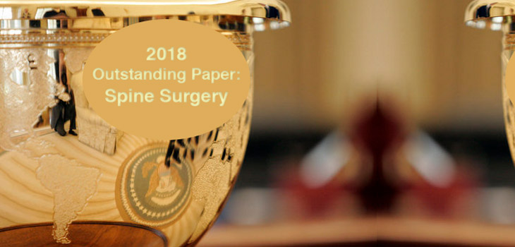 Outstanding Paper Award Winner Tackles Spine Surgery at ACOs