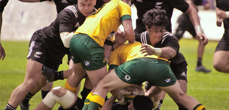 Less Concussion Risk With Rugby-Style Tackling?
