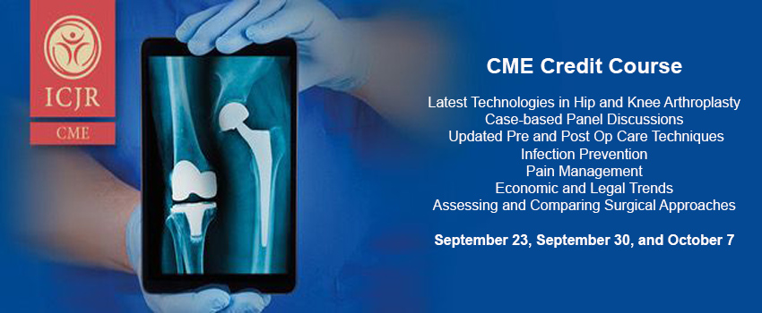 ICJR, Orthopedics This Week Team Up for Hip and Knee Education