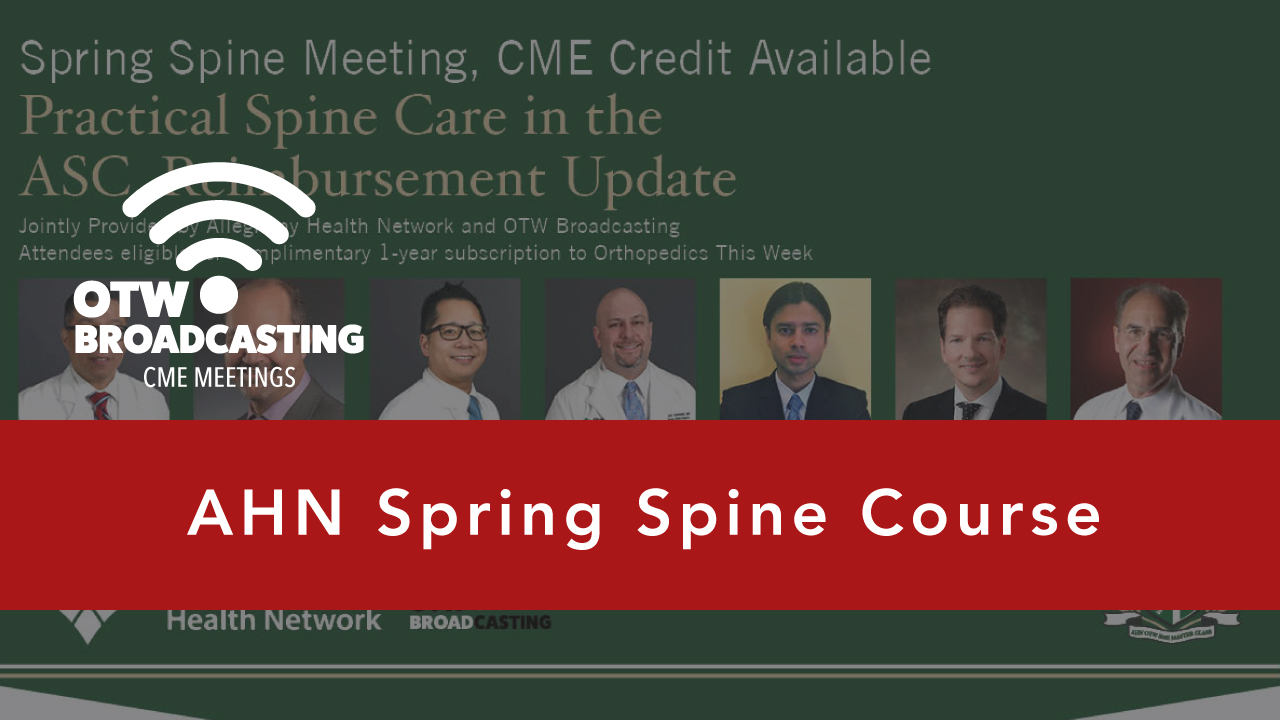 AHN Spring Spine Course