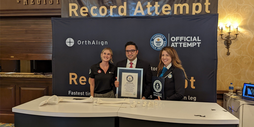 Speedy Surgeon Enters Guinness Book of World Records
