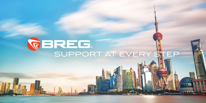 Sports Med Company, Breg Expands to China